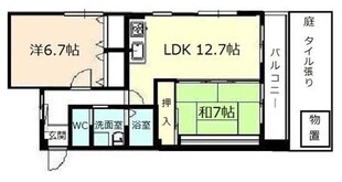 55ベルクレエ長江の物件間取画像